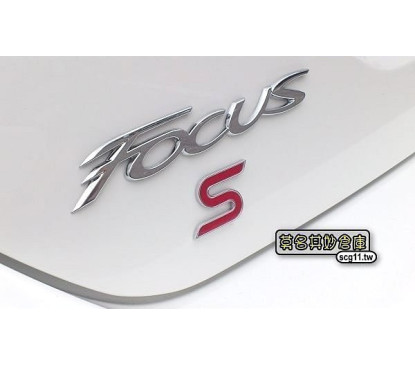 莫名其妙倉庫【CL026 原廠 S 標 非山寨】New Focus MK3.5 配件精品空力套件 2015