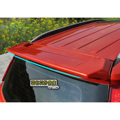莫名其妙倉庫【EL051 流線款尾翼】卡扣型 原廠型 尾翼 可烤漆 ECOSPORT