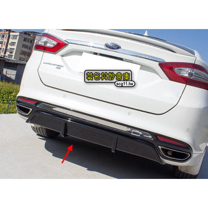 莫名其妙倉庫【DL056 運動款後下巴】Ford Mondeo MK5 運動款後下巴 後保桿下巴 後下擾流板 空力套件