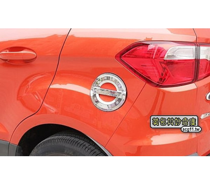 莫名其妙倉庫【BL010 立體油箱蓋】18 Ecosport 外觀 亮銀 ABS 裝飾 油箱蓋飾蓋